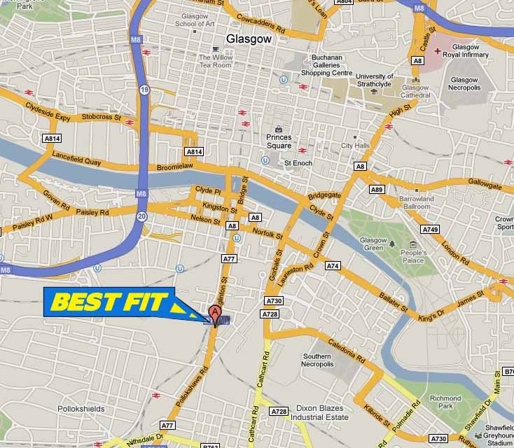 Volkswagen Diagnostics and Servicing - Our Glasgow Service Site  is located just off the M8, a few minutes from the city centre on the main road on the South side of Glasgow